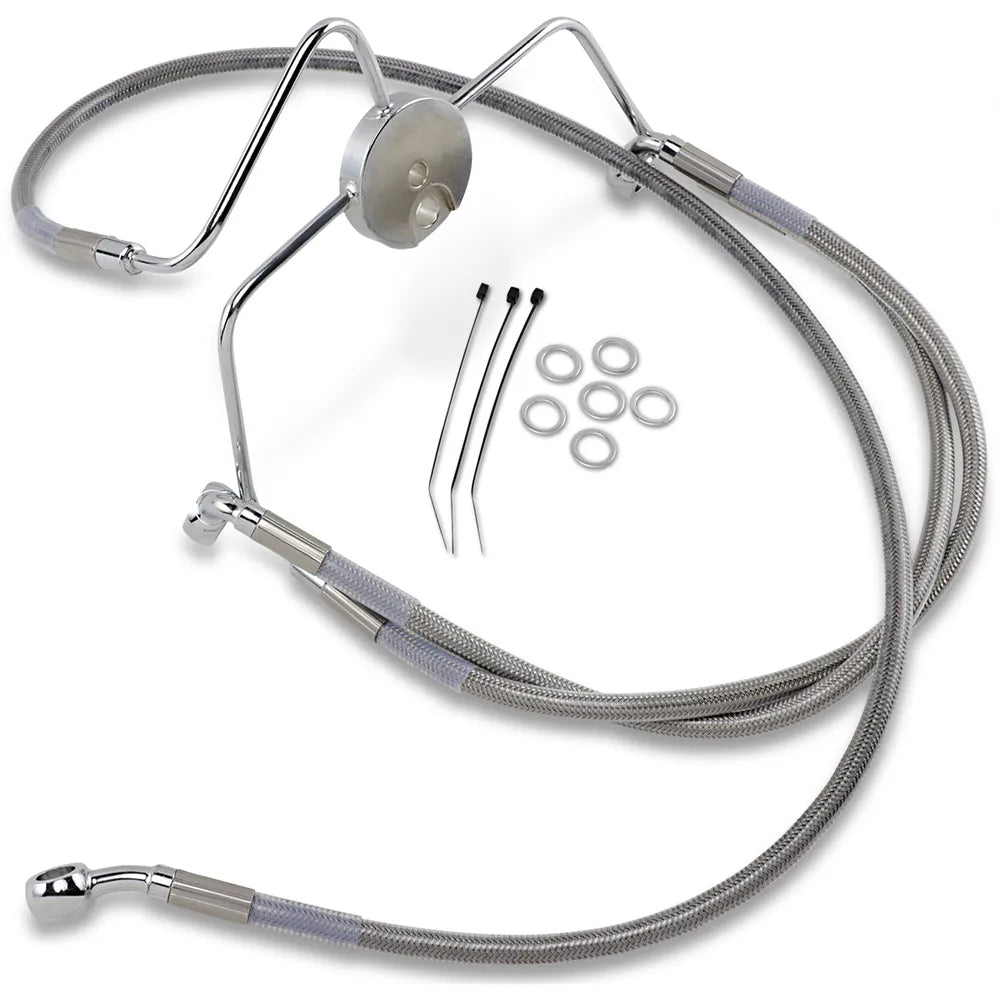 Línea de Freno Delantero de 6" - Acero Inoxidable