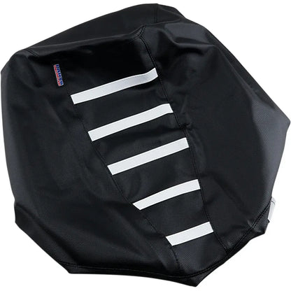 Funda de asiento Gripper - Funda de asiento acanalada - Negro/Blanco - Arctic Cat