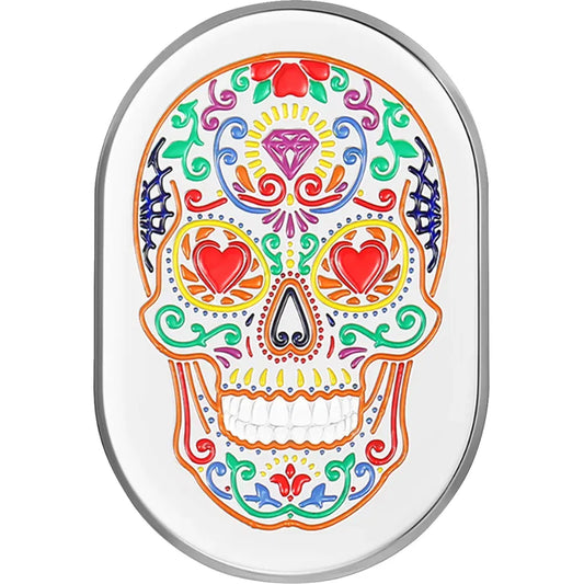 Cubierta de antena - Cubierta de antena - Guardabarros trasero derecho - Sugar Skull - Cromo