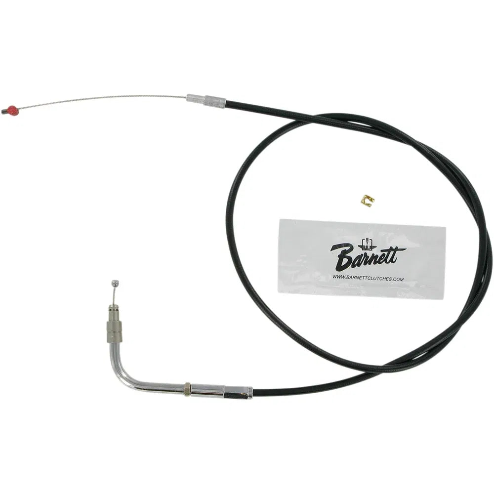 Cable de acelerador/ralentí de vinilo negro