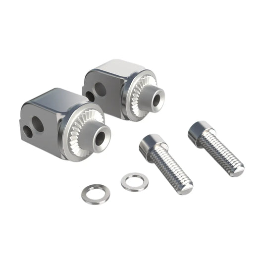 Adaptador CIRO para reposapiés - Cromo