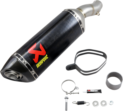 Escape Akrapovic - Slip-On Line Muffler - Carbon Fiber