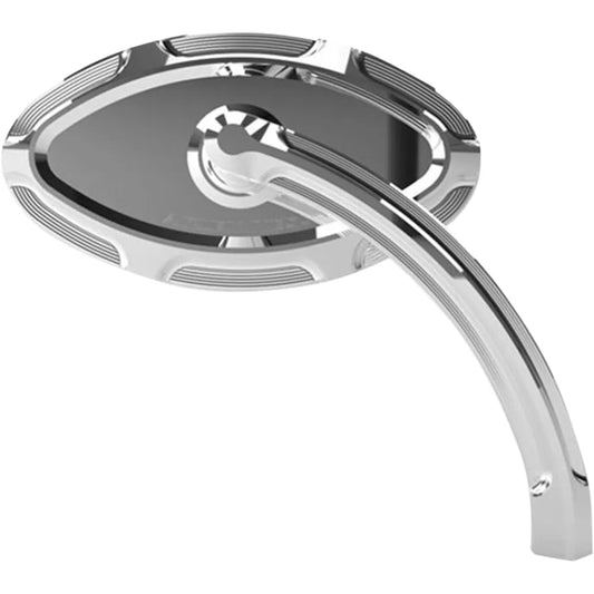 Cats Eye Forged Billet Mirror - Chrome - Left