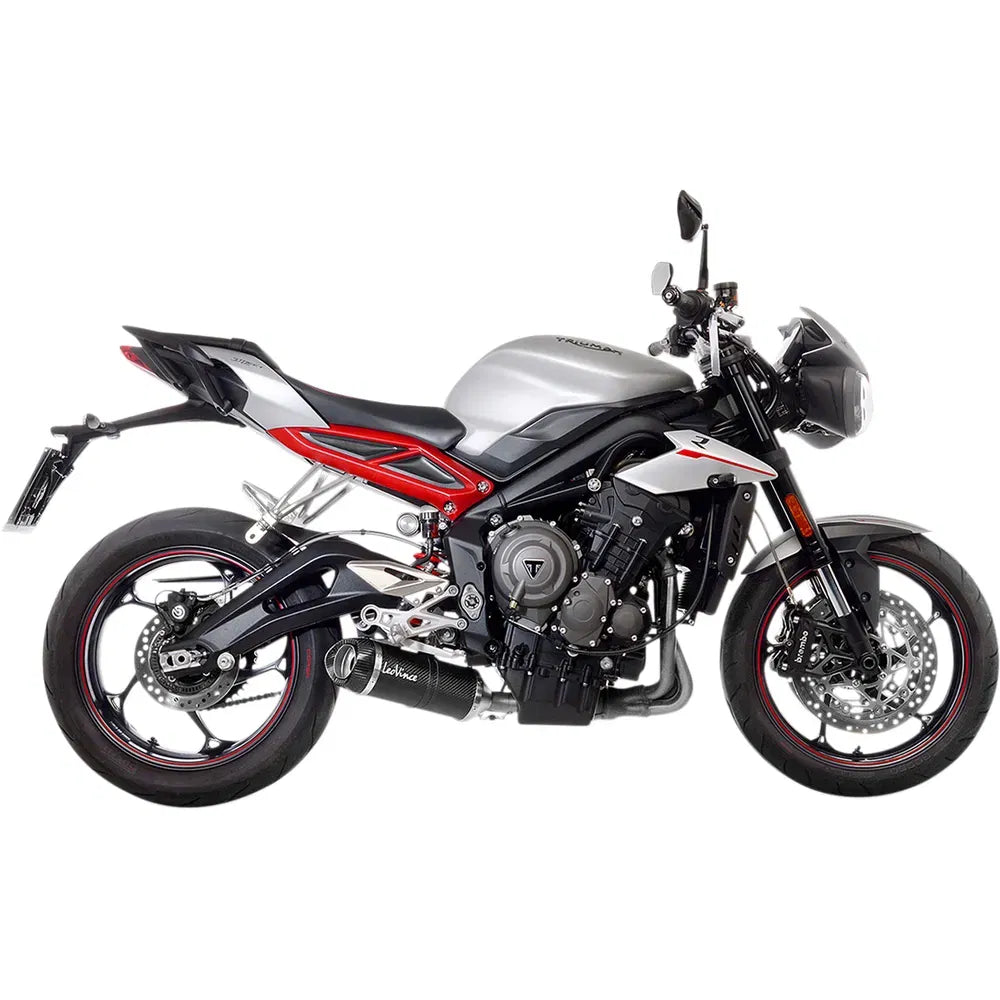 Silenciador Slip-On LV One Evo - Silenciador LV One Evo - Fibra de Carbono - Street Triple 765