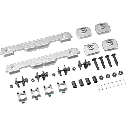 Kit de hardware para montaje lateral de maleta - Kit de una leva