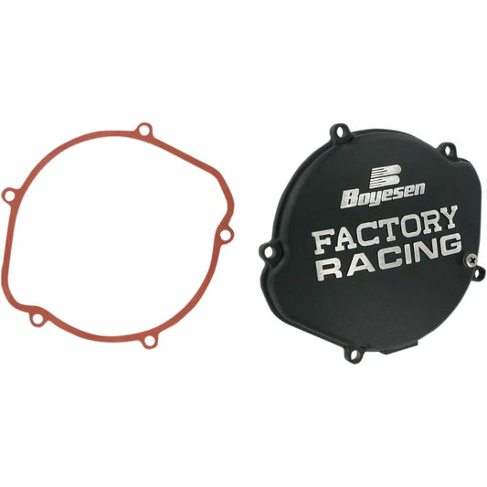 Clutch Cover - Black - CR125