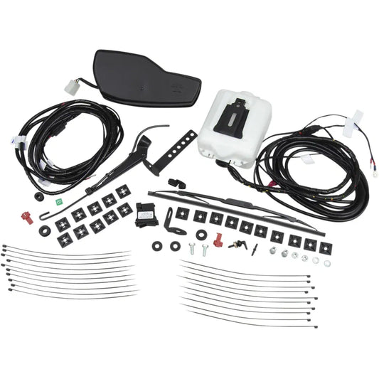 Kit de limpiaparabrisas/lavadora para cabina moose expedition utv