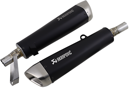 Escape Akrapovic - Street Twin Mufflers - Titanium
