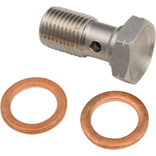 Banjo Bolt - 10 mm x 1 mm - Single - Stainless Steel