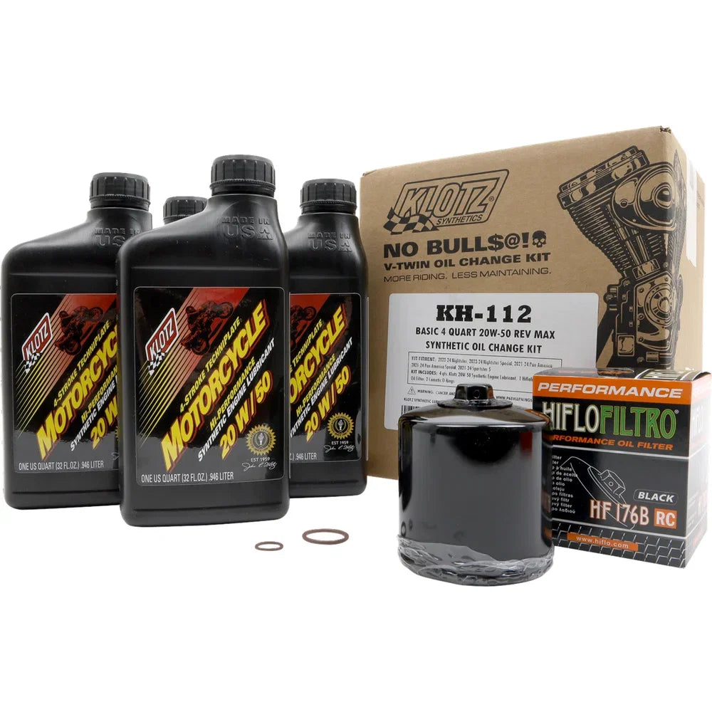 Kit de cambio de aceite - 20w-50 - rev max