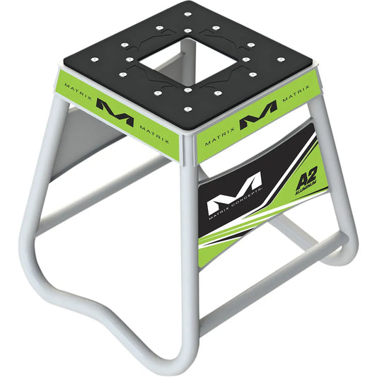 Stand - A2 - Aluminum - Green - White