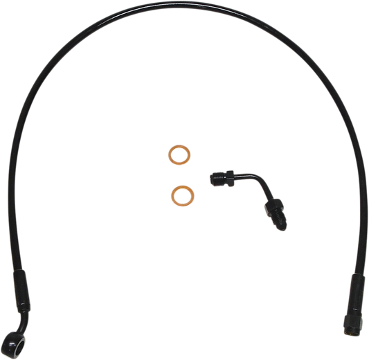 Línea de freno superior XR con adaptador - Línea de freno - Superior - Negro - ABS
