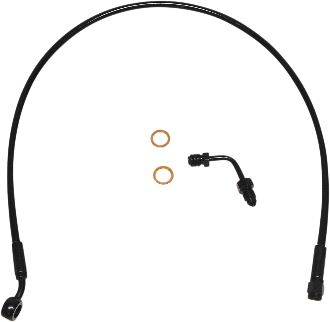 Línea de freno superior XR con adaptador - Línea de freno - Superior - Negro - ABS
