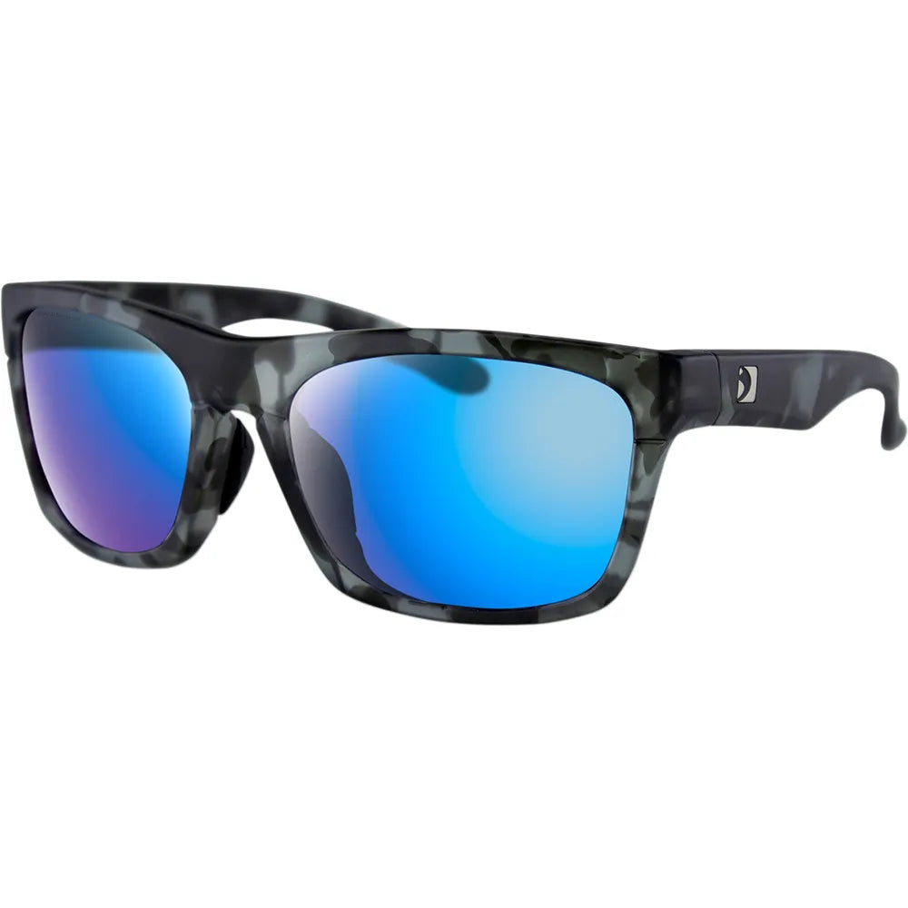 Route Sunglasses - Matte Gray - Purple Revo