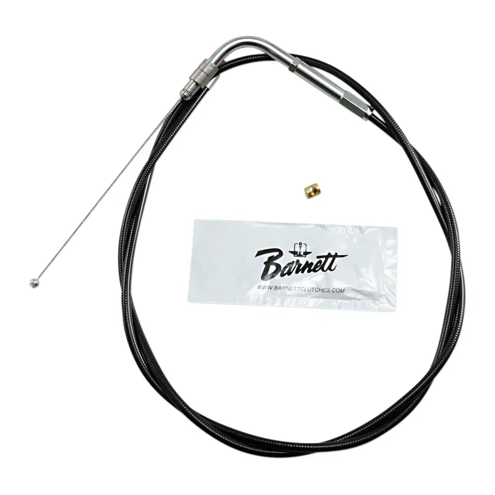 Cable de acelerador/ralentí de vinilo negro