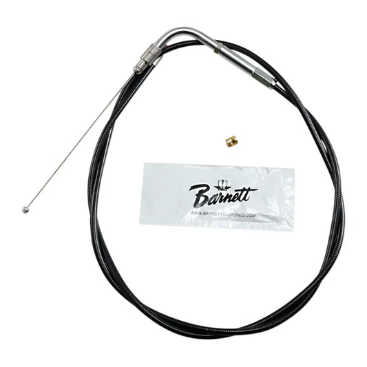 Cable de acelerador/ralentí de vinilo negro
