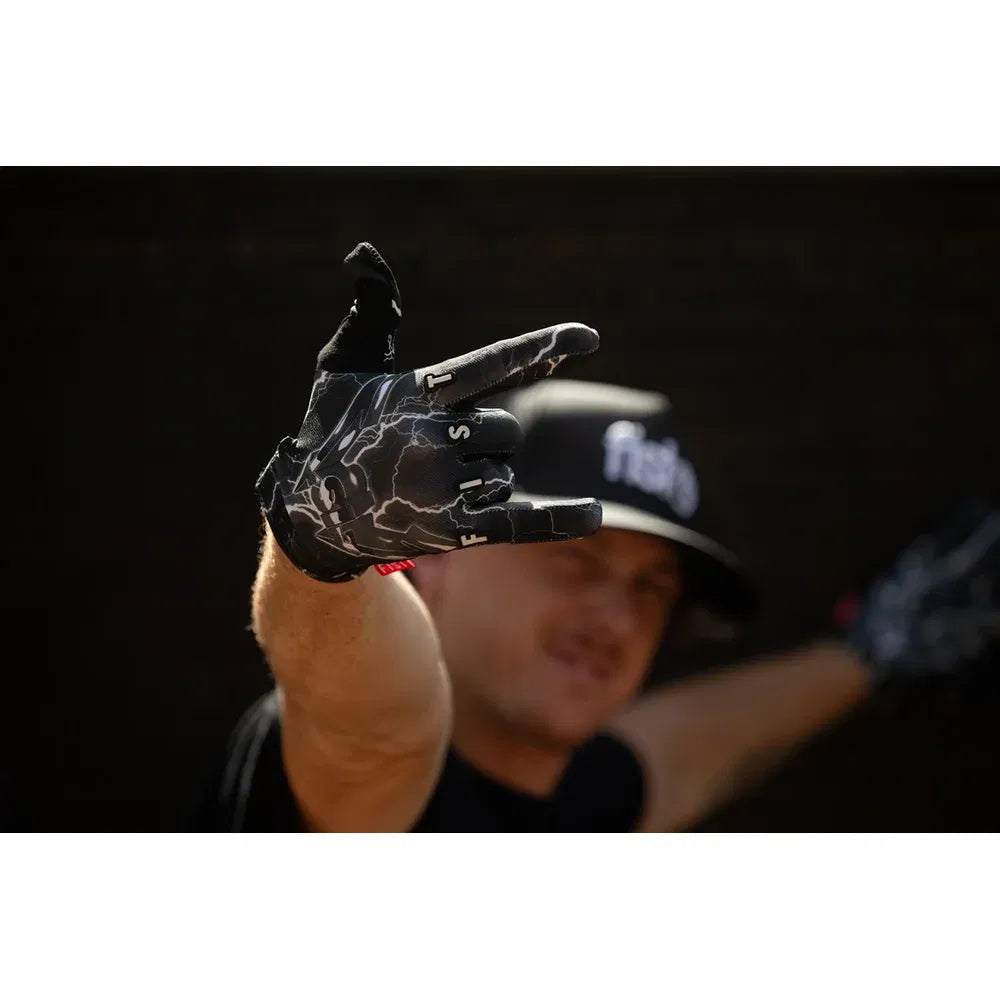 Guantes brady baker lightning con tiras