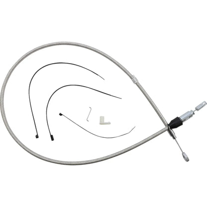 Cable de embrague superior de conexión rápida de acero inoxidable pulido - Cable de embrague superior de conexión rápida de acero inoxidable pulido - 46"