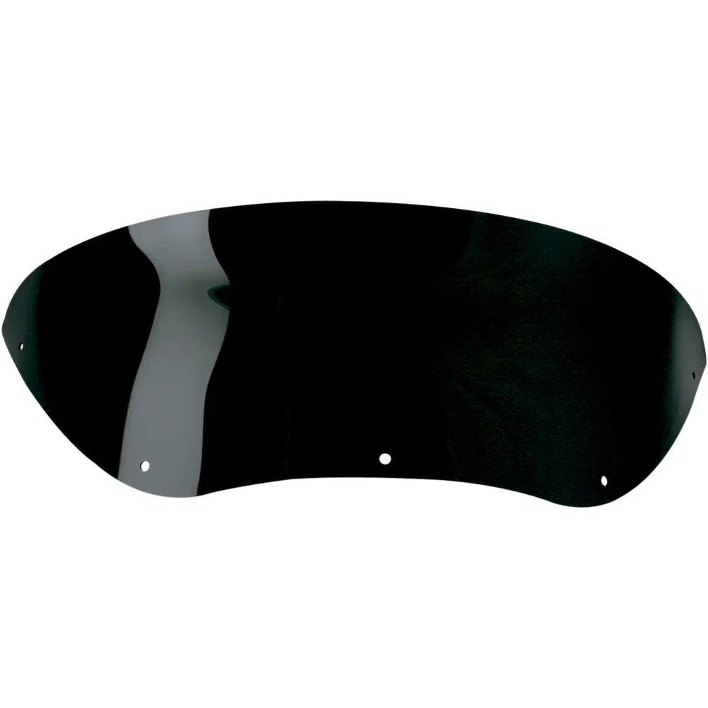 Windshield - Black - 8" - FLTR