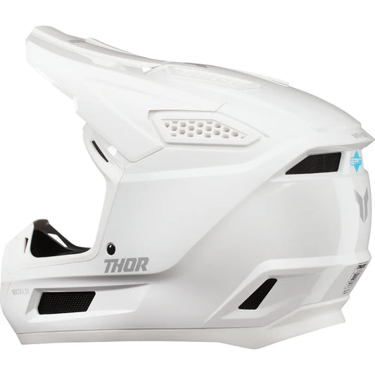 Casco fleet whiteout blanco brillo