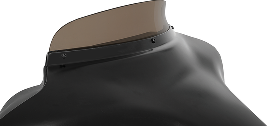 Parabrisas con alerón Batwing - Protector del alerón - 3" - Ahumado - FLH '96-'13