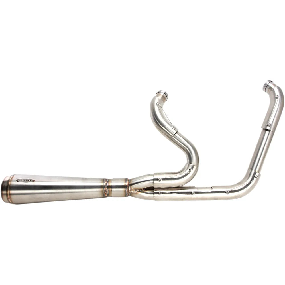 Assault 2:1 Exhaust - Full Stainless - '06-'17 Dyna
