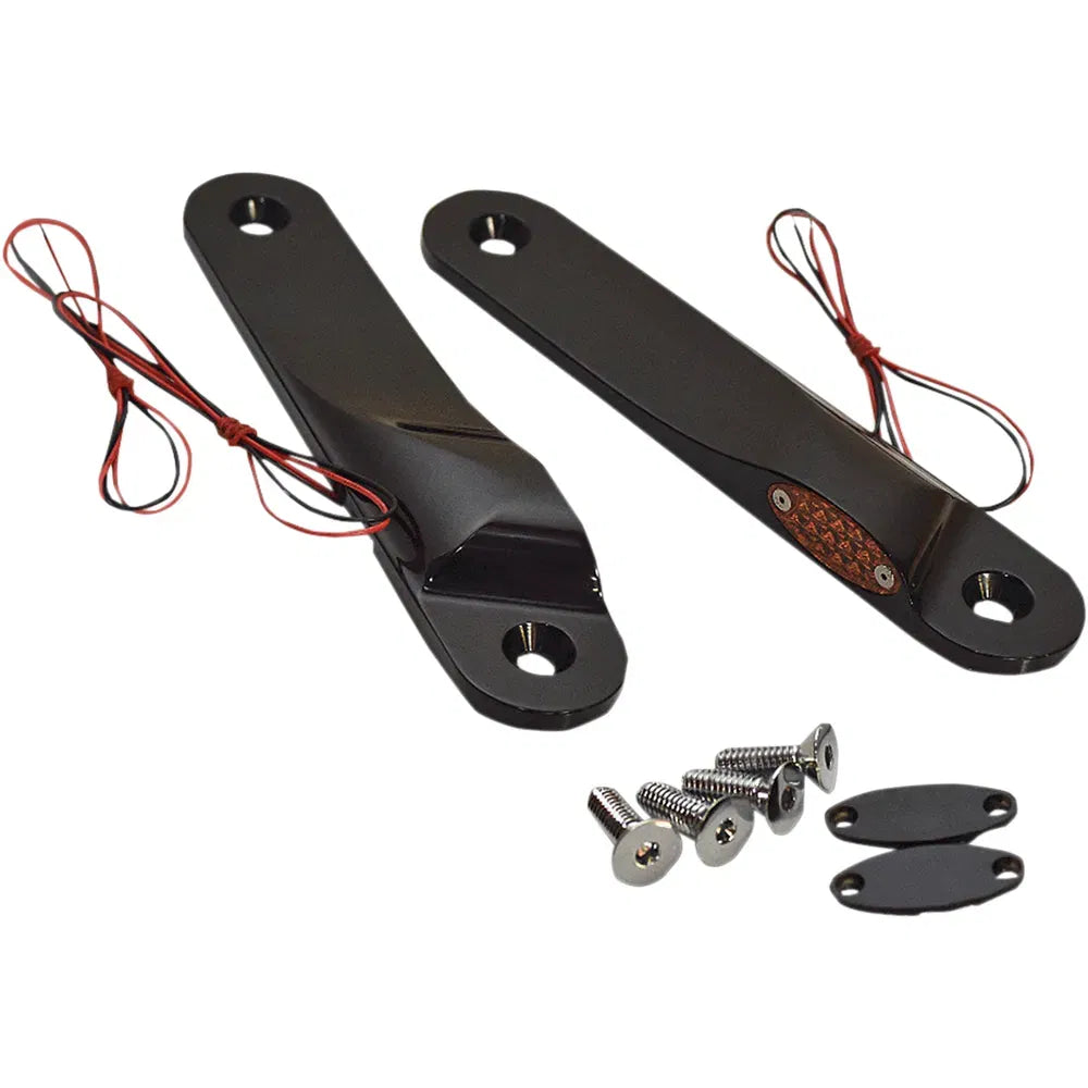 LED Front Turn Signal Lights - Black1384