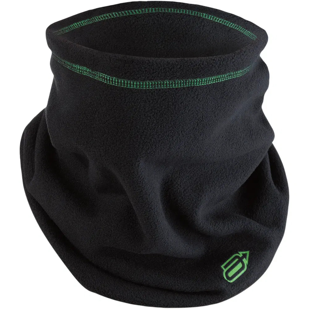 Fleece Neck Warmer - Black/Green