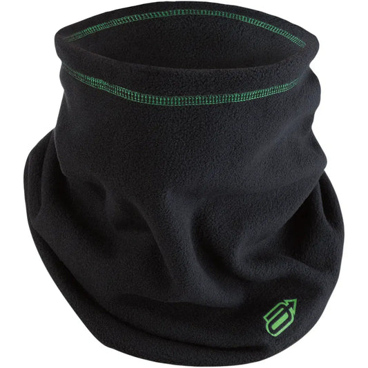 Fleece Neck Warmer - Black/Green