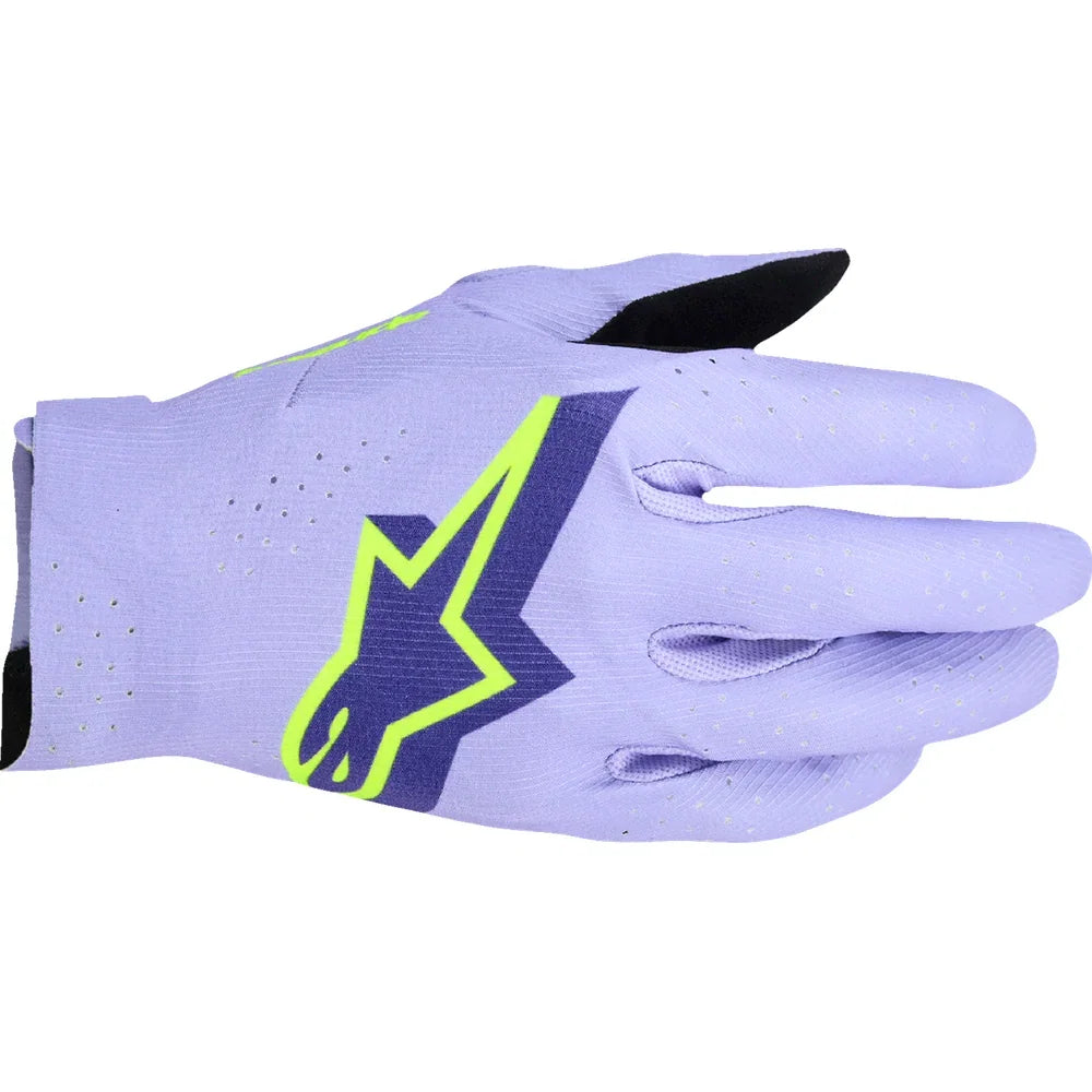 Guantes Alpinestars Supertech MX Lavender/Violet/Fluo Yellow