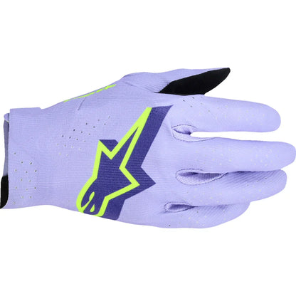 Guantes Alpinestars Supertech MX Lavender/Violet/Fluo Yellow