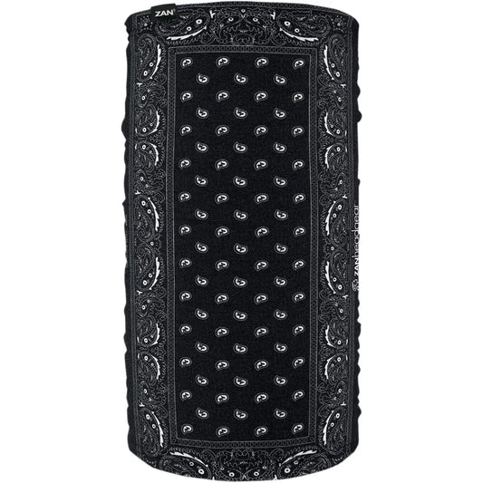 Lined Motley Tube - Black Paisley