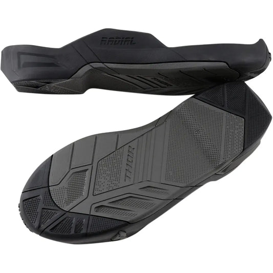 Radial Boots Replacement Outsoles - Black/Gray - Size 11