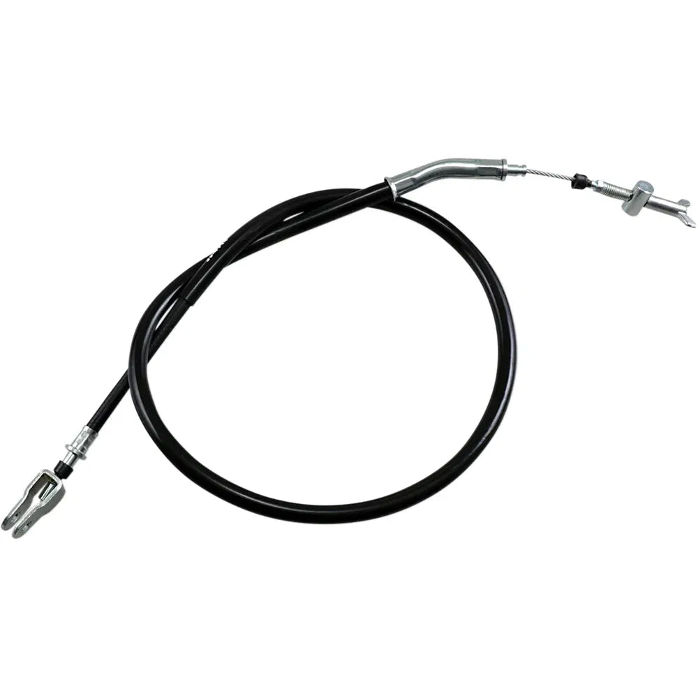 Cable de freno de vinilo negro.