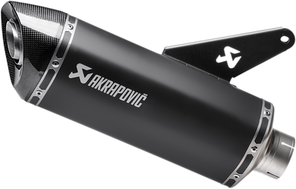 Escape Akrapovic - Slip-On Line Muffler - Titanium - Black
