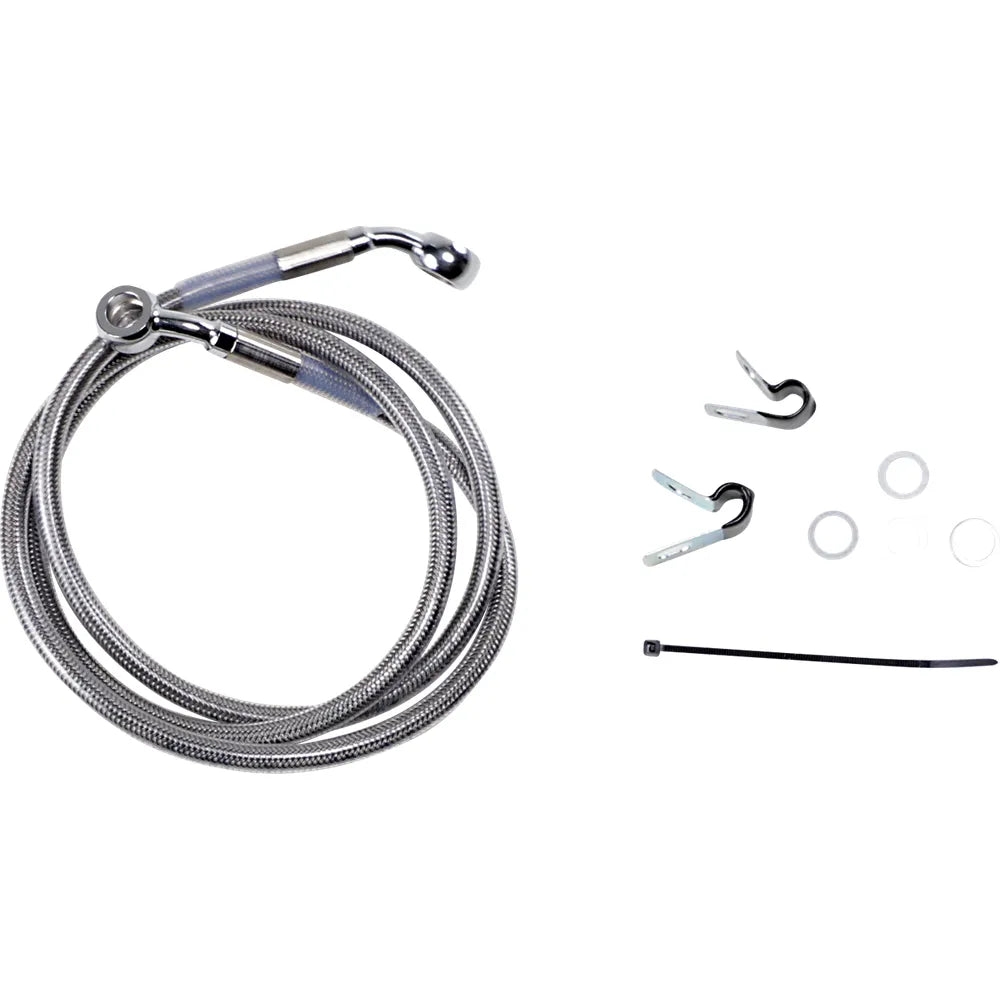 Línea de Freno Delantero de 6" de Acero Inoxidable