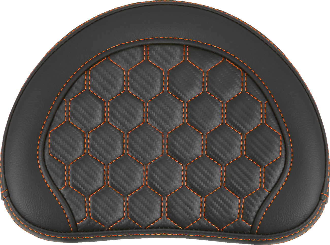 Cojín para respaldo del respaldo RoadSofa™ - Respaldo para respaldo del respaldo RoadSofa™ - Panal - Costuras naranjas
