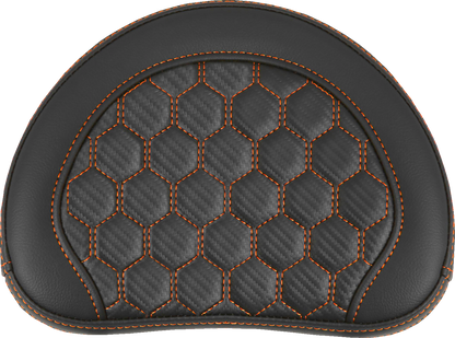 Cojín para respaldo del respaldo RoadSofa™ - Respaldo para respaldo del respaldo RoadSofa™ - Panal - Costuras naranjas