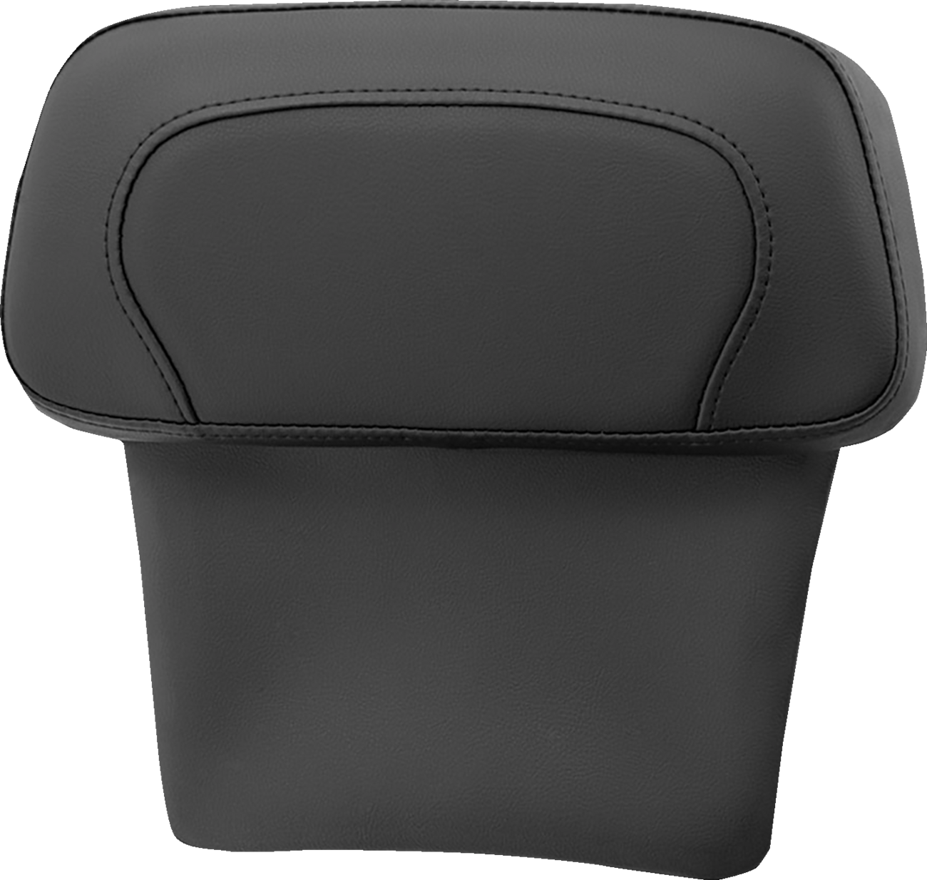 Almohadillas de respaldo Chopped Tour Pak - Almohadilla de respaldo Chopped Tour Pak - RoadSofa™ - Negro con costura negra - FLT/FLH '14-'23