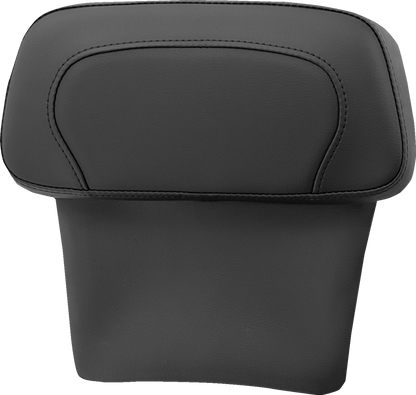 Almohadillas de respaldo Chopped Tour Pak - Almohadilla de respaldo Chopped Tour Pak - RoadSofa™ - Negro con costura negra - FLT/FLH '14-'23