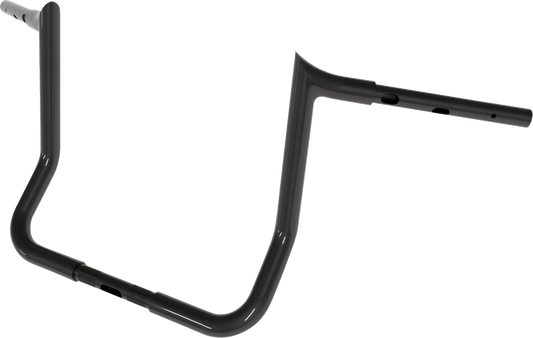Manillar Viking de 1-1/4" - Manillar Viking de 1-1/4" - Ensacadora - 12" - Negro