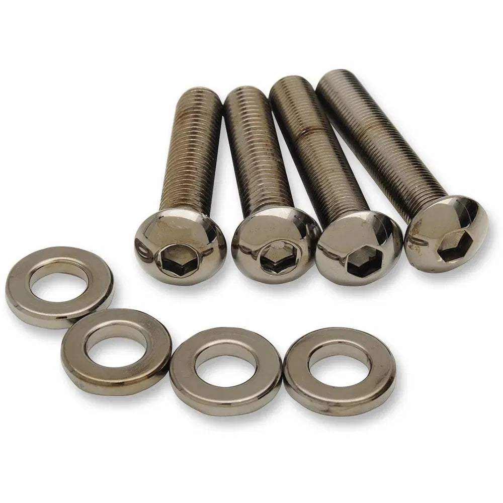 Kit de Tornillos para Amortiguadores - Cromo