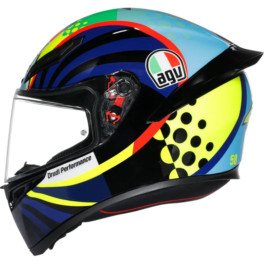 Casco k1 s rossi prueba de invierno 2020
