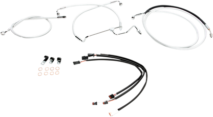 Kit de instalación de manillar de diseñador Sterling Chromite II® - Kit de instalación de manillar de diseñador Sterling Chromite II® - 12"-14" - FLHR '17-'19