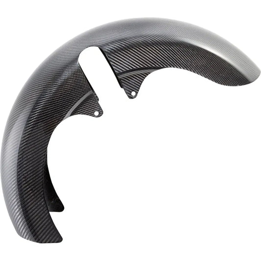 Guardabarros delantero fat wrapper de fibra de carbono de 18"