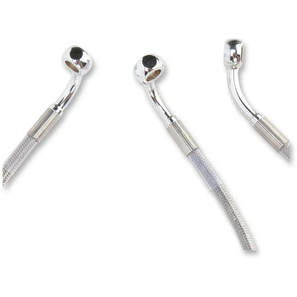 Kit de línea de freno de acero inoxidable de longitud extendida