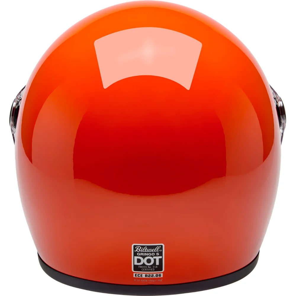 Casco gringo s hazard naranja