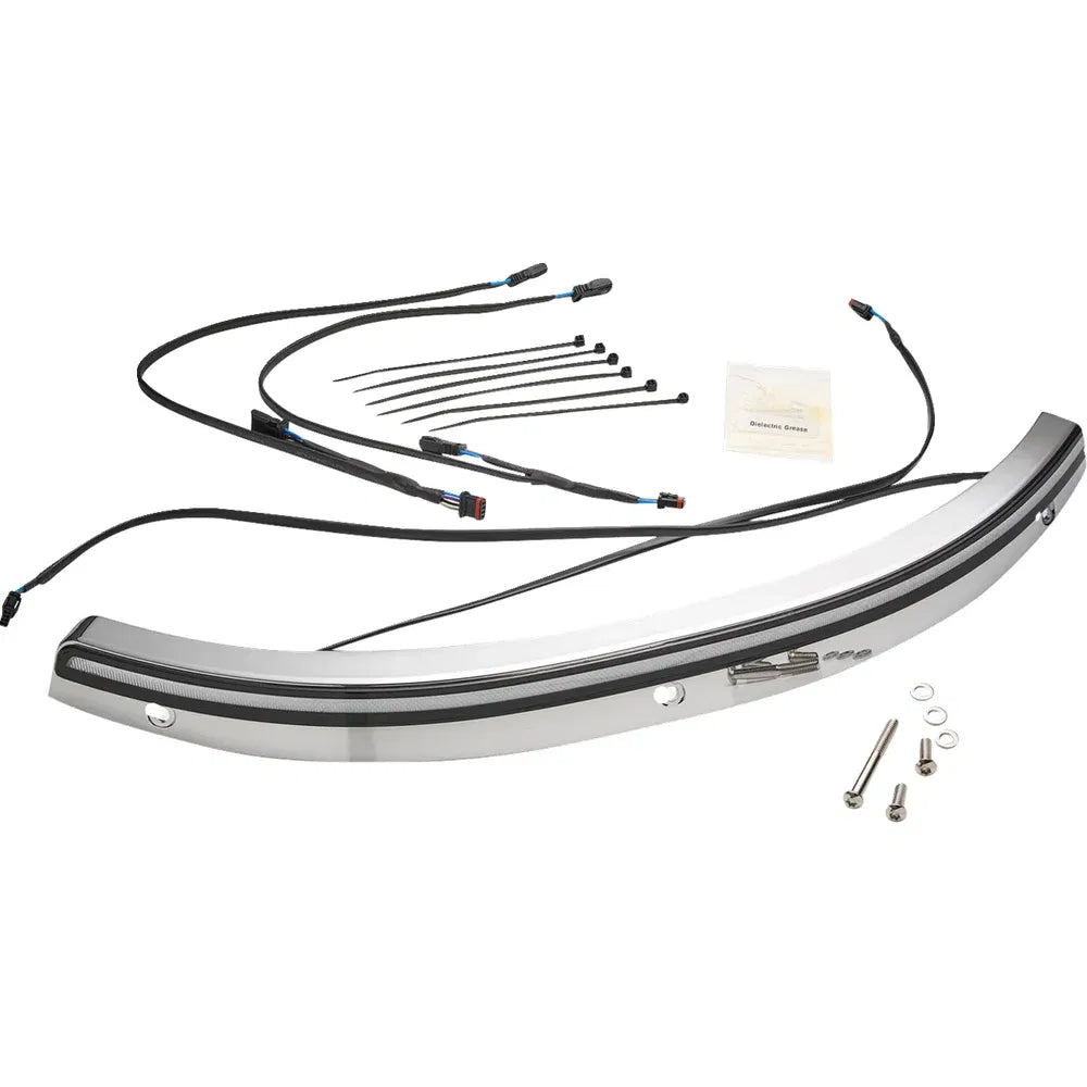 Embellecedor de parabrisas led solaire