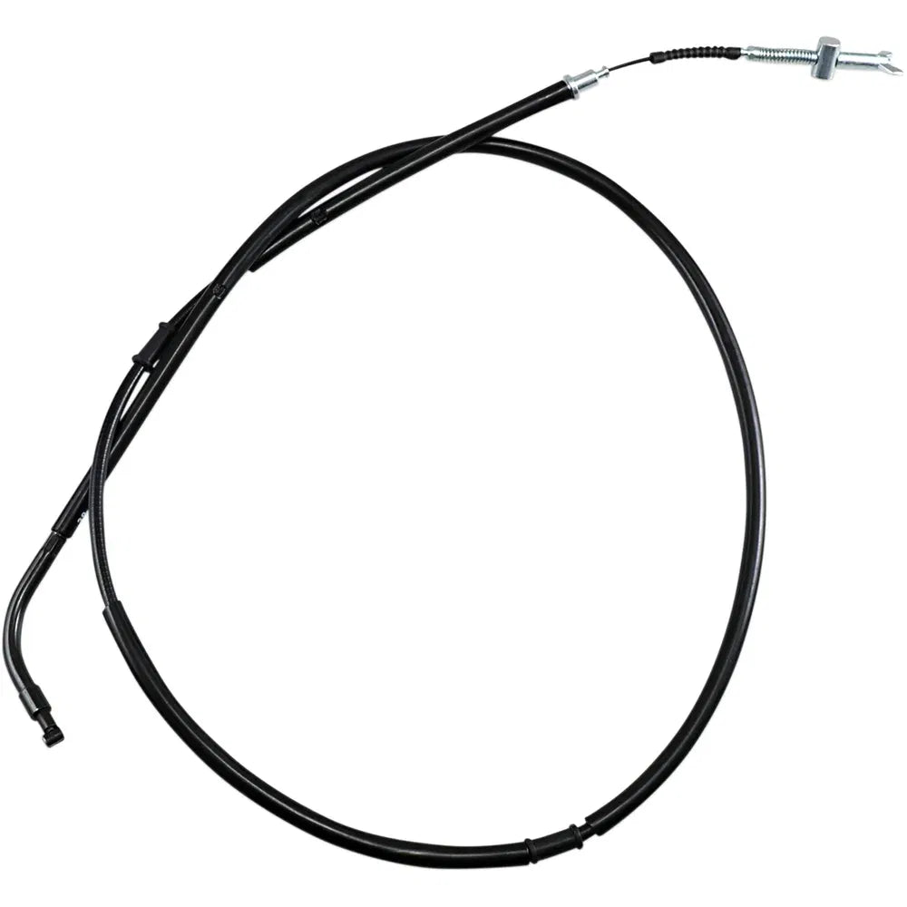 Cable de freno de vinilo negro.