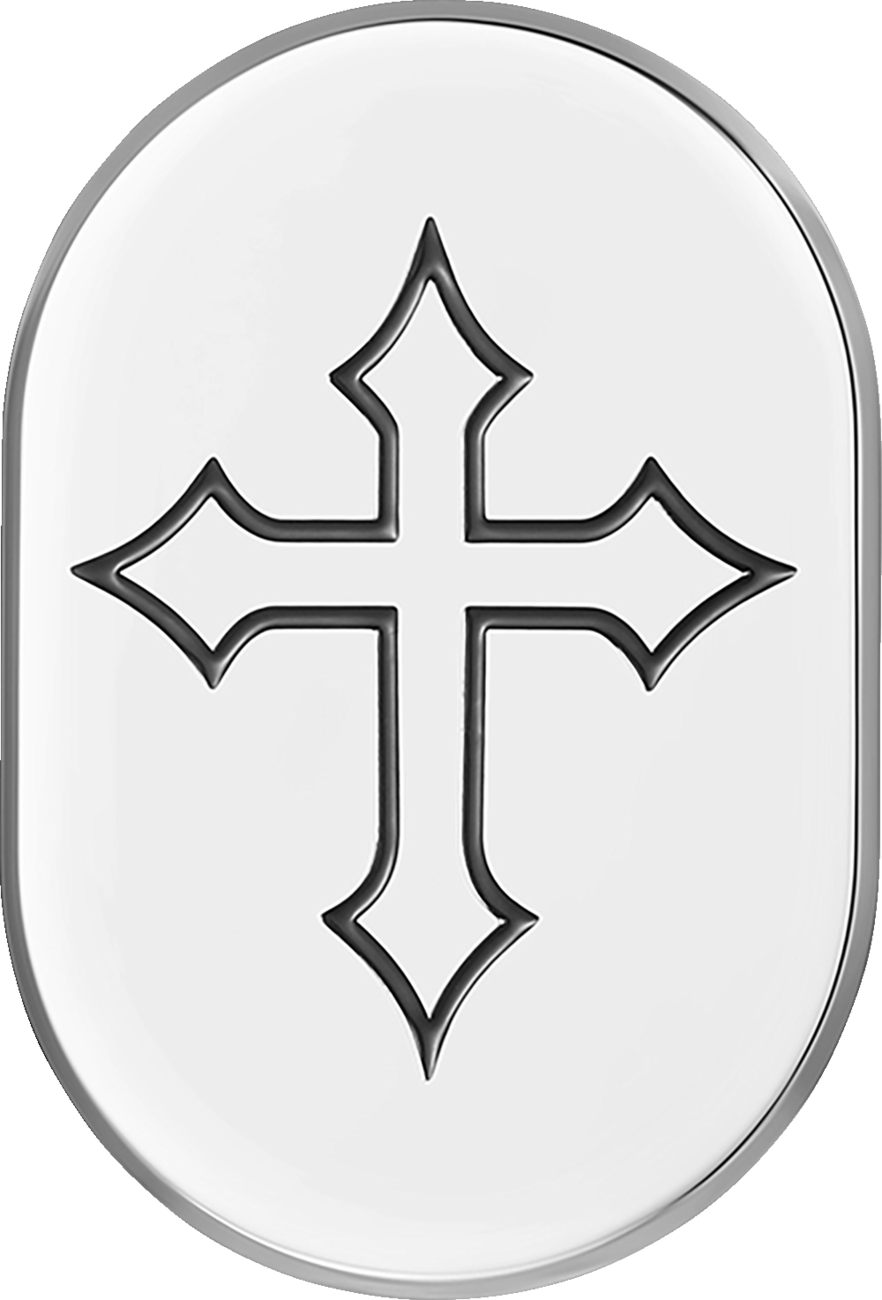 Cubierta de antena - Cubierta de antena - Guardabarros trasero derecho - Cruzado - Cromado